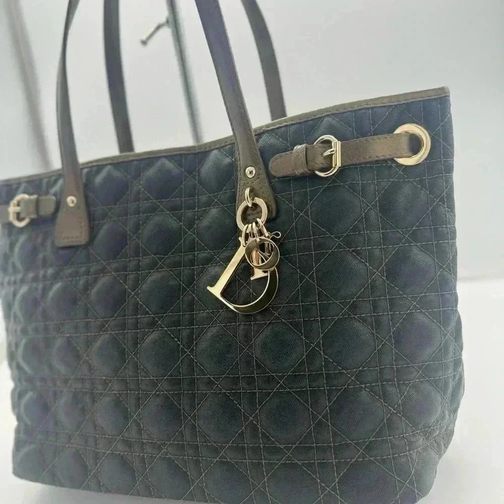 Lady Dior Cannage Panarea Tote Bag - Picture 2 of 11